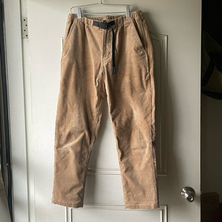 二手-DEUS x GRAMICCI｜男 CORD LONG PANTS 長褲M碼(卡其色)