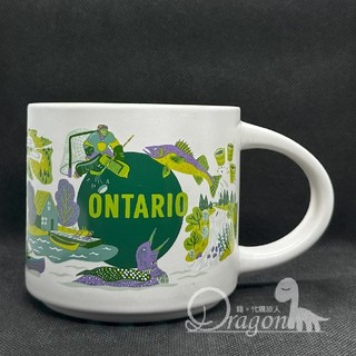 龍。STARBUCKS星巴克☆加拿大城市杯Discovery Series系列/Ontario-加拿大安大略