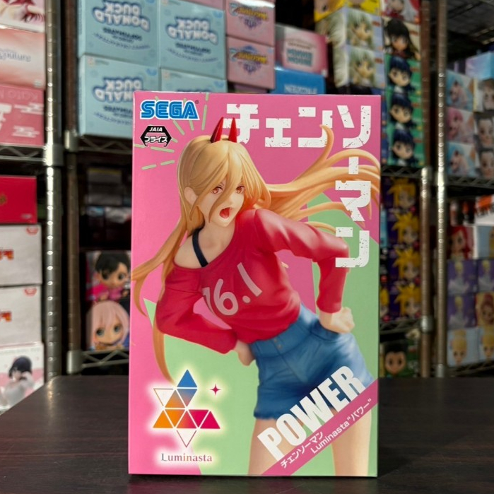 🌀日版客🌀 日版 電鋸人 SEGA 帕瓦 鏈鋸人 血之魔人 Luminasta 景品 公仔