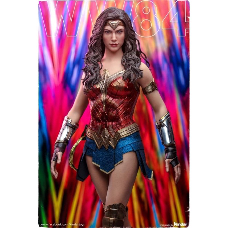 聊聊優惠 全新 野獸國 Hot Toys MMS584 神力女超人 1984 公仔