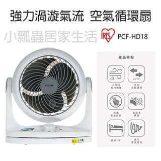 【公司貨現貨】IRIS日本 空氣循環扇 靜音循環扇 空氣循環扇 循環扇 電風扇 PCF-HD18