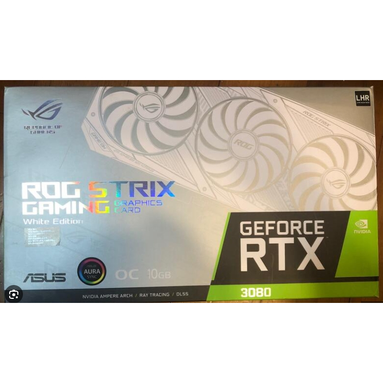 華碩 ROG 白 3090 盒子 RTx 3090 ROG盒子)