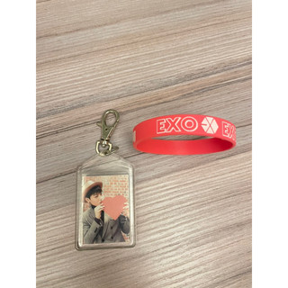 退坑售EXO 雙面吊飾 手環 Tao 二手