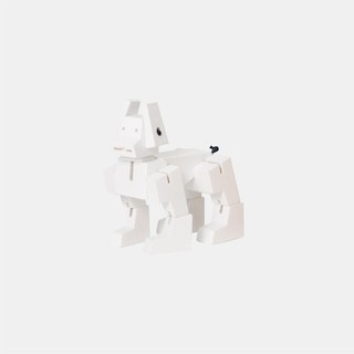 Areaware Milo Cubebot酷比狗變形機器狗公仔/ 迷你/ 純真白 eslite誠品