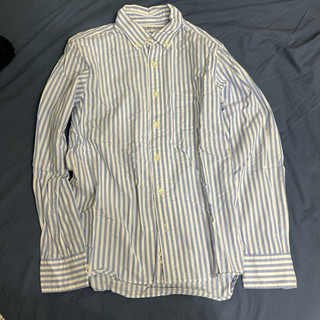 Uniqlo男生條紋襯衫 男裝