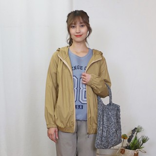 花木馬日系女裝綁帶抽繩休閒連帽拉鏈式外套