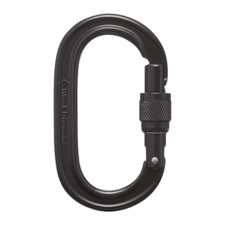 【Black Diamond】210084 帶鎖鉤環 OVAL KEYLOCK SCREWGATE CARABINER
