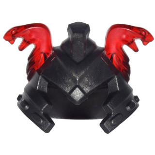 LEGO 樂高 珍珠深灰色 旋風忍者 蛇怪頭盔 頭盔 配件 24484pb01