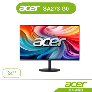acer 宏碁 sa273 g0bmix (黑) 27型 120hz 美型螢幕