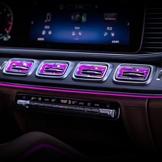 賓士 gle v167 gls x167 出風口氣氛燈 原車氣氛燈連動 禾笙影音館