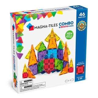 Magna-Tiles® microMAGS磁力片-46片套組