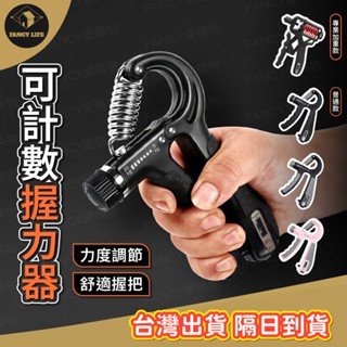 蝦皮隔日到貨【臺灣出貨免運 可計數握力器】握力器 握力訓練器 手腕訓練器 可調式握力器 擊破器 復健 手指訓練