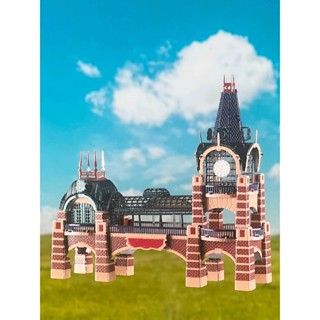 MARS益智玩具◎ 上海迪士尼樂園 ◎拼酷◎MU藝模◎3D立體金屬拼圖◎DIY金屬模型
