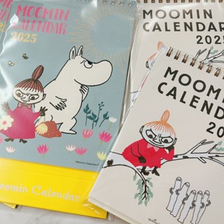 ✨日本正版現貨✨經典卡通MOOMIN嚕嚕米2025年桌曆 小不點