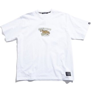 UNDER PEACE 24AW FORMOSAN CLOUDED LEOPARD / TEE 短T (白色) 化學原宿