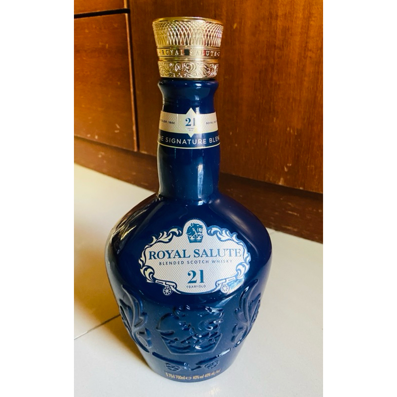 皇家禮炮 21年 空酒瓶