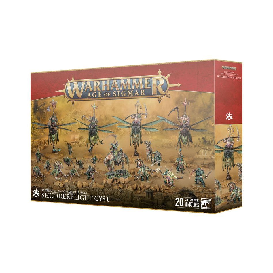 Warhammer AoS 戰棋【納垢蛆魔】戰鬥包(限量發售)