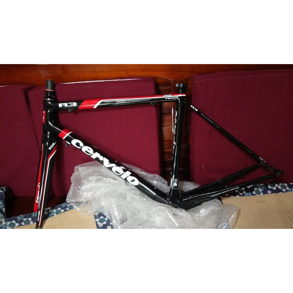 燃燒單車 1級車架 Cervelo R3 Team Cervélo 3T配前叉 經典車架 車架 碳纖維車架 煞框 C夾