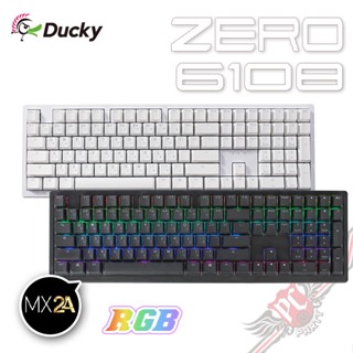 創傑 Ducky Zero 6108 MX2A 無線三模熱插拔鍵盤 PC PARTY
