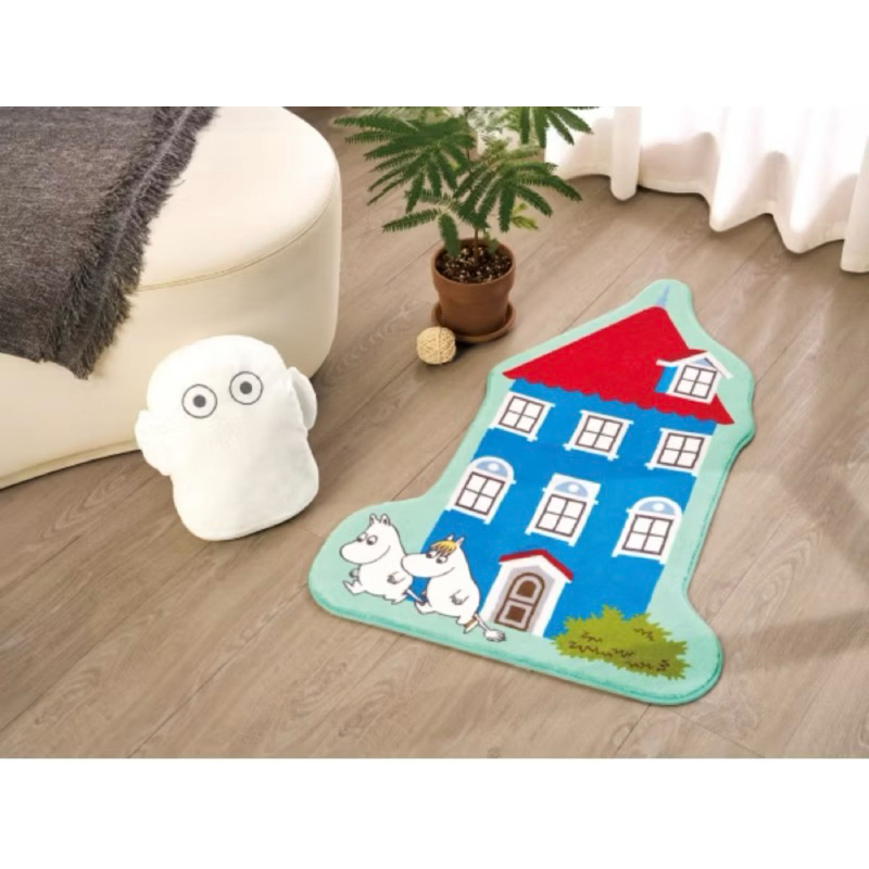 Moomin 嚕嚕米 地墊 手枕 全新 誠品滿額禮 誠品生活Eslite 會員滿額贈