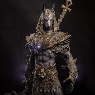 【✨AKIRA STUDIO✨非成品】 白模 GK 模型 CA3D 1/12 Anubis