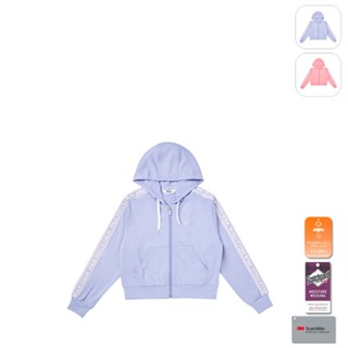 【FILA】KIDS 孩童款 抗UV 吸濕排汗 針織外套-紫色 5JKX-8312-PL