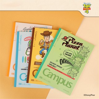 KOKUYO x 迪士尼100週年 Campus點線8mm筆記本 B5(4入)-皮克斯玩具派對 墊腳石購物網