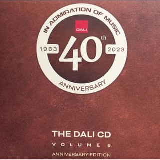｛音悅音響｝丹麥 DALI CD The Dali CD Vol.6 40th Anniversary Edition