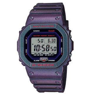 【CASIO】卡西歐 G-SHOCK 藍芽 電競玩家 狙擊準心 炫彩偏光 經典方型 DW-B5600AH-6