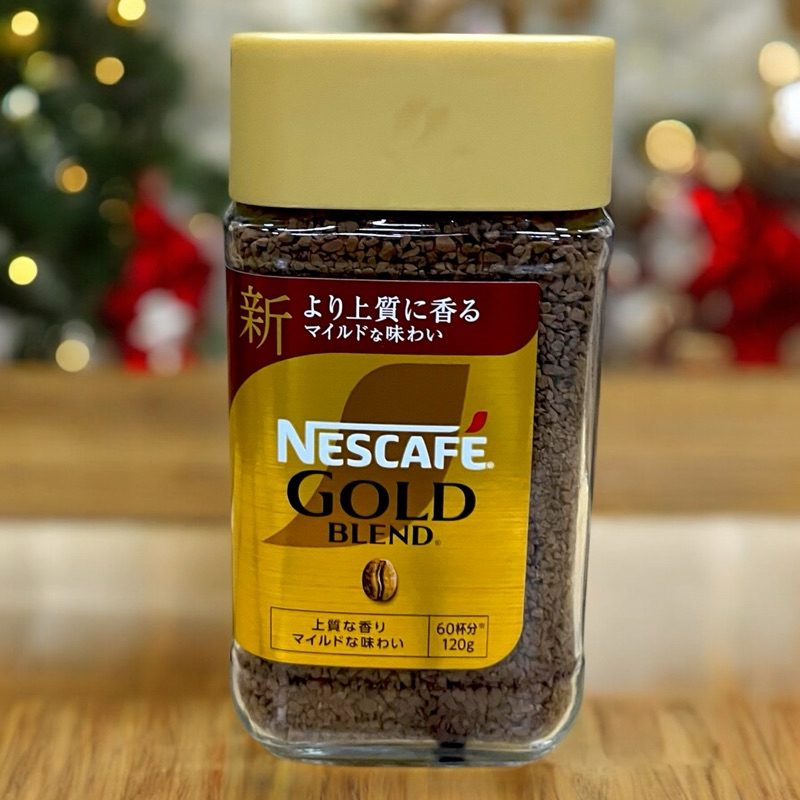 日本 雀巢金牌微研磨咖啡 金牌咖啡 玻璃瓶 120g 濃郁 咖啡粉 研磨咖啡罐 金罐 金蓋 Nestle