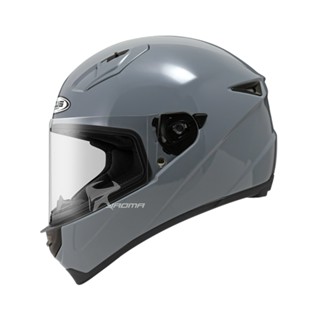 【ZEUS】送贈品 ZEUS 安全帽 ZS-821 素色 水泥灰 821 輕量化 全罩帽 小帽體 入門款｜耀瑪騎士