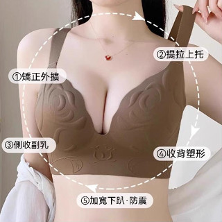 🌸美胸神器聚攏按摩杯🌸34-46BCD 大尺碼內衣 大罩杯內衣 無痕內衣 大胸內衣 全罩杯內衣 無鋼圈內衣 大胸顯小聚攏