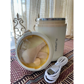 USB電熱保溫罐(無印風-600ML)/早安杯/usb/露營杯/隨行杯