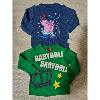 二手童裝/lativ/Peppa Pig/Baby DOLL/春秋裝上衣/合售