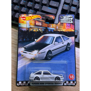 Hot Wheels 風火輪 Toyota AE86 Sprinter Trueno 豐田 林蔭大道