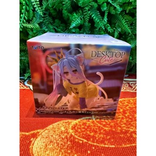 【麻糬禿頭聯盟】TAITO Desktop Cute 遊戲人生 白 貓耳 T恤 公仔 模型 景品