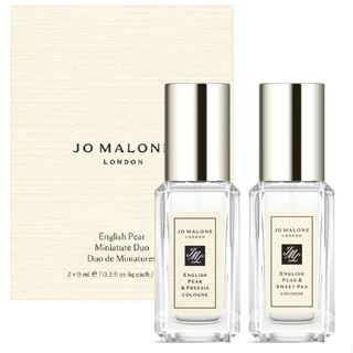 專櫃正品 JO MALONE 經典輕巧香氛組 英國梨與小蒼蘭(9ml)X1 英國梨與甜碗豆(9ml)X1