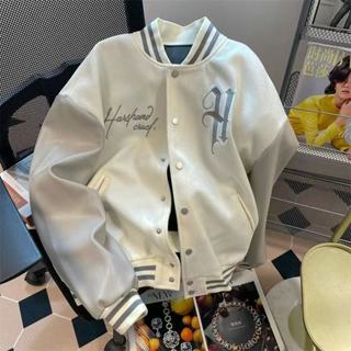 【防曬衣】【實拍免運+N】棒球服女ins潮2022年新款春秋複古港風上衣設計感小眾vintage外套