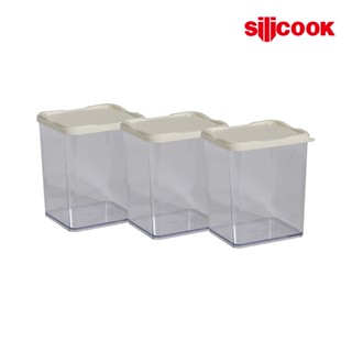 【韓國Silicook】直立加高冰箱收納盒 880ml (3件組) | 檢驗無毒 不卡色 | 官方旗艦店