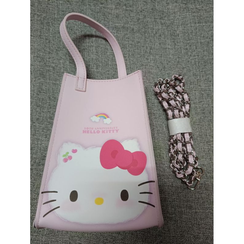hello kitty 眼鏡袋 粉色