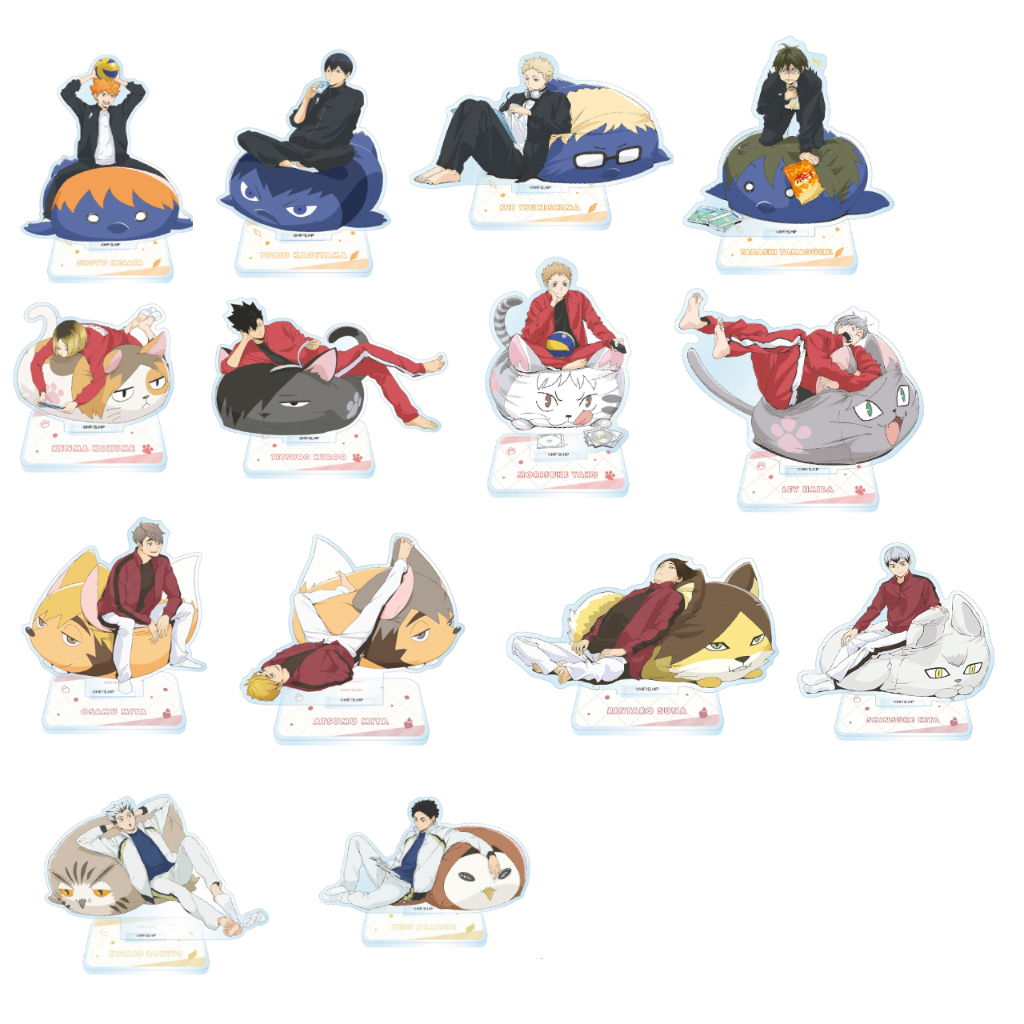 ⭐️日版現貨⭐️排球少年 立牌 吉祥物系列 日向 影山 研磨 黑尾 月島 宮治 宮侑 夜久 木兔 赤葦 北信介 倫太郎