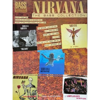 Bass樂團貝斯譜Nirvana超脫合唱團精選專輯譜Acoustic美版全新品進口樂譜Electric十八首精選樂曲