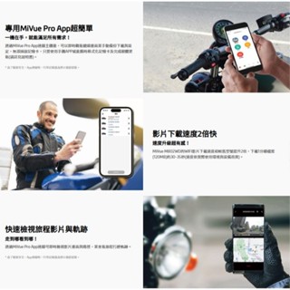 【 MIO】MIVUE M802WD 勁系列分離式 WIFI GPS雙鏡頭機車行車記錄器