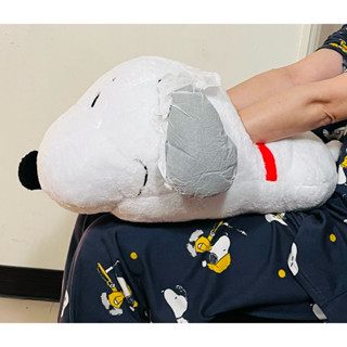史努比暖手腳大抱枕 史努比拖鞋抱枕 暖手 暖腳 公仔 抱枕娃娃 腳枕 腰枕 暖暖包