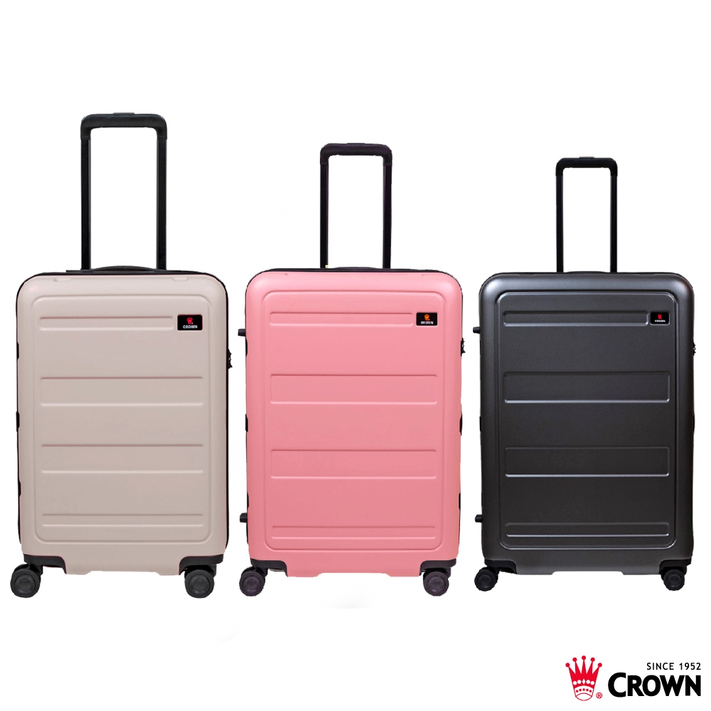 CROWN 皇冠 21吋26吋29吋 防盜拉桿箱 旅行箱 行李箱