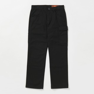 Volcom Workwear Caliper Relaxed Work - Black 長褲《 Jimi 》