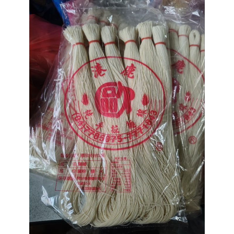 現貨~純手工拉製麵線歐麵線白麵線6束