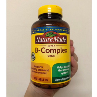 【特價】Nature made Super B-Complex 萊萃美 維他命B群+C 葉酸片 超級B群 活力配方