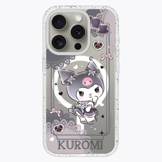 LANIS 三麗鷗正版 透彩框 派對酷洛米 手機防摔殼 iPhone 16 15 14 13 Pro Max Plus