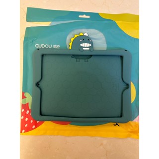 [全新只有拆封檢查過] IPAD 平板保護套 APPLE 新2017/2018/AIR適用 軟套 綠色恐龍 支架可旋轉